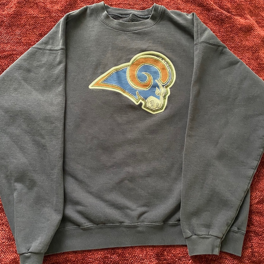 Vintage St. Louis Rams crew neck sweater